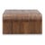 Contemporary Organic Modern Rounded Waterfall Wood Coffee Table For Sale - Image 3 of 5