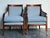Neoclassical Vintage Regency Empire Frame Lounge Chairs - A Pair For Sale - Image 3 of 12