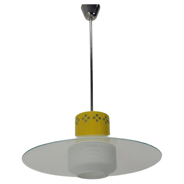 Mid-Century Glass Pendant, 1970s For Sale - Image 15 of 15