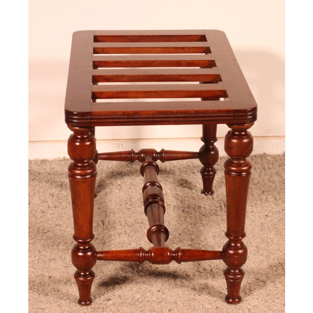 Mahogany Luggage Rack, 19th Century For Sale - Image 5 of 10