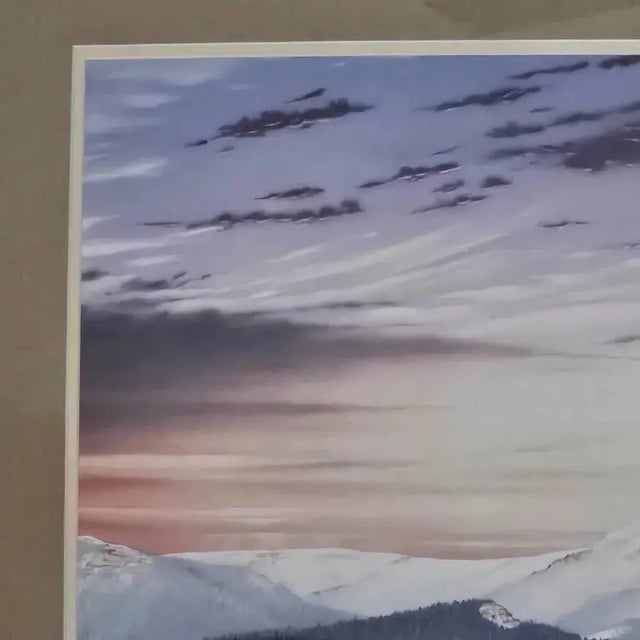 Native American Donald Vann "The Mystery" Triple Signed Limited Edition Lithograph #209/950, Framed For Sale - Image 3 of 10