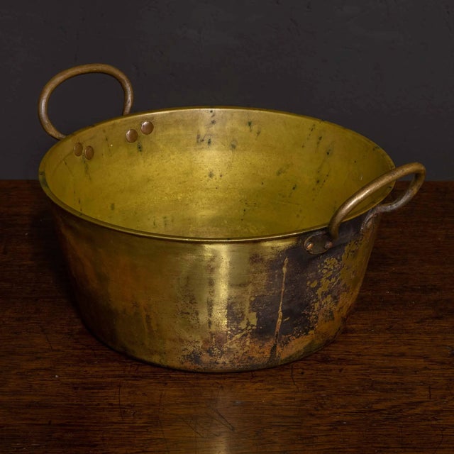Victorian Brass Jam Pan For Sale - Image 6 of 8
