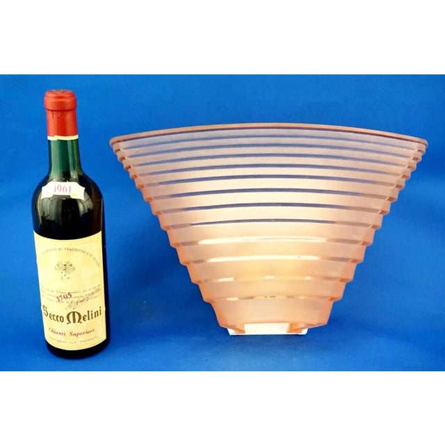 Pergamo Wall Lamp in Pink Satin Glass by Angelo Mangiarotti for Artemide, Italy, 1950s For Sale - Image 9 of 18