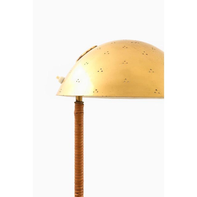 Helmet Table Lamp attributed to Paavo Tynell, 1940s For Sale - Image 3 of 12