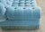 George Smith Tufted Mohair Velvet Sectional Sofa For Sale - Image 9 of 12
