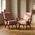 A pair of bentwood lounge armchairs designed by Jaroslav Šmídek, produced in Czechoslovakia. The chairs feature sculptural...