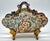 Traditional French Champlevé Enamel & Ormolu Letter Rack, Late 19th Century For Sale - Image 3 of 10