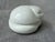 Vintage 1977 white porcelain sleeping cat trinket box by Tiffany & Co. Glossy porcelain finish. Underside carries the...
