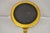 Late 20th Century Late 20th Century Egyptian Revival Gold Giltwood Marble Top Sphinx Pedestal Side Table Plant Stand For Sale - Image 5 of 12