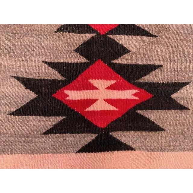 Vintage Navajo Kilim Rug in Wool, 1920-1930s For Sale - Image 6 of 9
