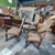 Wood Antique Walnut Armchairs Upholstered with Aubusson, France, 1700, Set of 2 For Sale - Image 7 of 18