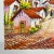 1990s 1997 Vintage Art Original Watercolor Cobblestone Village #1 by Carrillo For Sale - Image 5 of 8