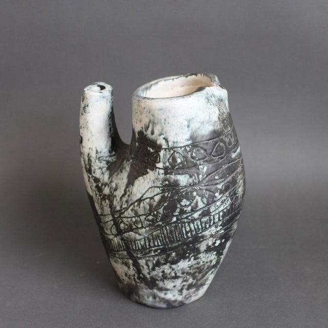 Vintage French Ceramic Pitcher by Jacques Blin, 1950s For Sale - Image 9 of 18