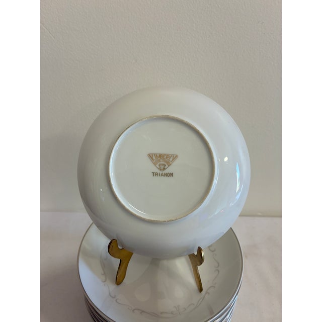 Vintage Kimberly Fine China "Trianon" Bowls, Set of 12 For Sale - Image 9 of 13