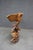 Brown Large Mid-Century Modern Hand Carved Walnut Eagle Sculpture on Burl Wood Base For Sale - Image 8 of 12