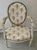 Set of Louis XVI Style White Limed Medallion Chairs For Sale - Image 14 of 16