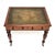 Antique Victorian Leather Top Writing Table, 1880s For Sale - Image 6 of 11