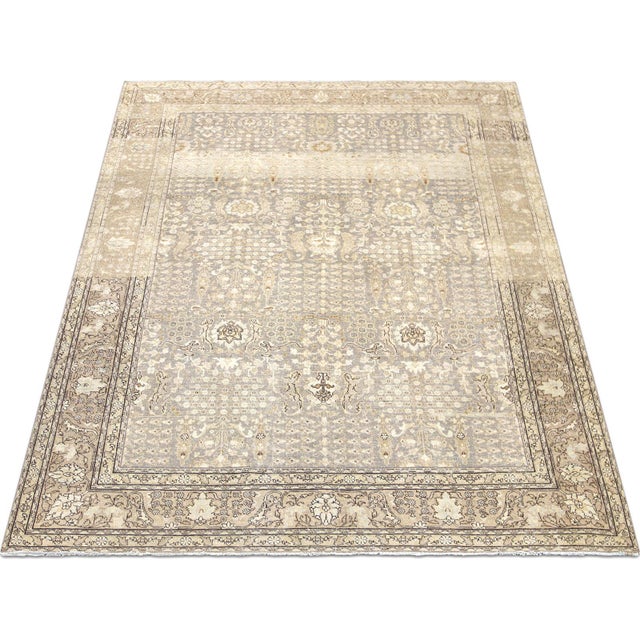 1940s Persian Tabriz Rug For Sale In Los Angeles - Image 6 of 6