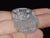 Late 20th Century Authentic Roberto Coin Princess Tassel Fringe Diamond Ring 18k White Gold, Size 7 For Sale - Image 10 of 13