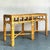 Vintage Boho Bamboo and Burlwood Console Table For Sale - Image 12 of 12
