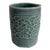 Small Blue Glazed Ceramic Planter For Sale