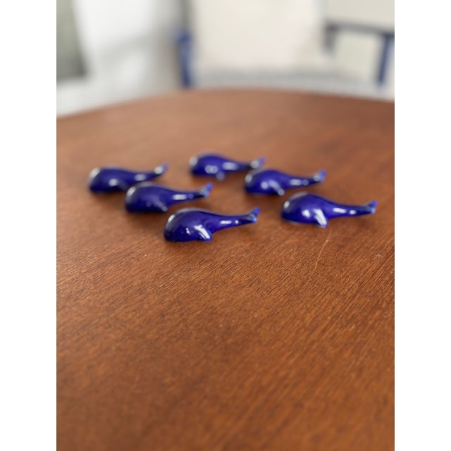 Vintage Ceramic Knife Holders, Set of 6 For Sale - Image 5 of 5