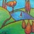 Idyllic 34 by Carrie Goller | Encaustic on wood panel Landscape with a tree, water, and a sailboat. For Sale