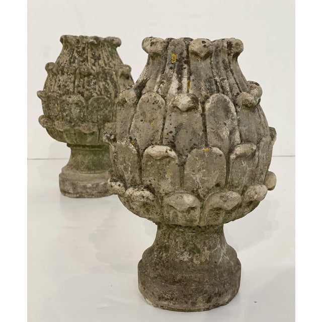 Italian Garden Stone Statuary Artichokes - Individually Priced For Sale - Image 4 of 10