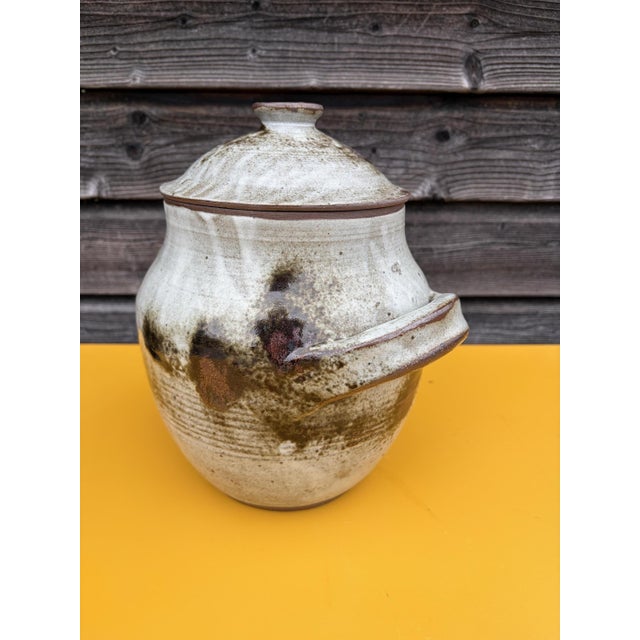 Large Covered Pot Thierry and Chantal Robert, 1970s For Sale - Image 6 of 12