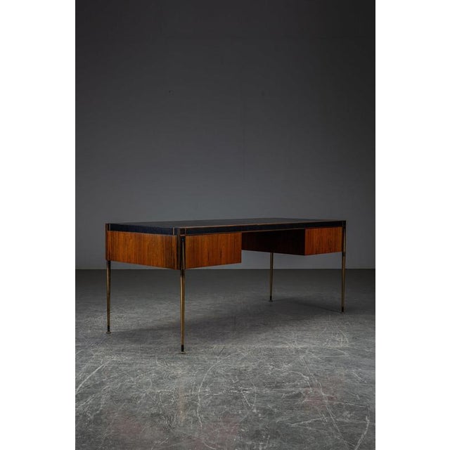 Mid-Century Modern Italian Desk, 1950s For Sale - Image 10 of 14