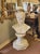 From a fine estate is this classical sculpture of a Greek or Roman soldier in marble. Measuring overall with the base 44...