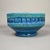 Rimini Blu Glazed Ceramic Footed Centerpiece Bowl by Aldo Londi by Bitossi, 1950s For Sale - Image 13 of 13