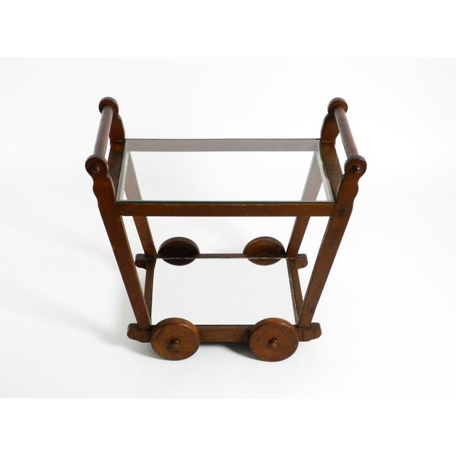 Tea Trolley in Oak, 1930s For Sale - Image 6 of 18