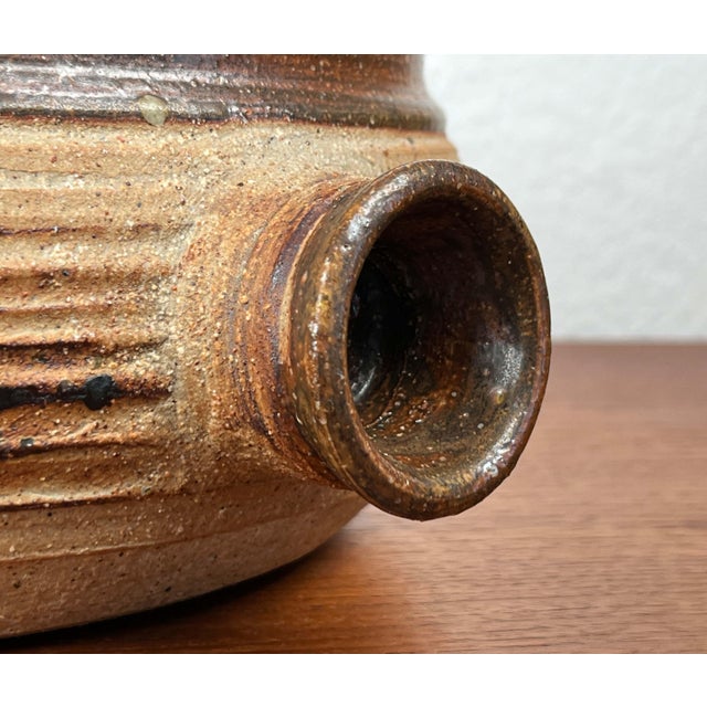 Mid-Century Modern Danish Studio Pottery Bowl by Tue Poulsen for Tue Keramik, 1960s For Sale - Image 17 of 18