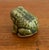 Late 20th Century Late 20th Century Tiny Ceramic Frog Figurine For Sale - Image 5 of 7