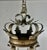 1930s Monumental Two-Tiered 12-Light Silvered Chandelier W/ Crown For Sale - Image 14 of 16