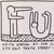 Pop Art 'At the Fun Gallery', Hand Signed by Keith Haring, 1983, Subway Drawings, New York, Pop Art For Sale - Image 3 of 9