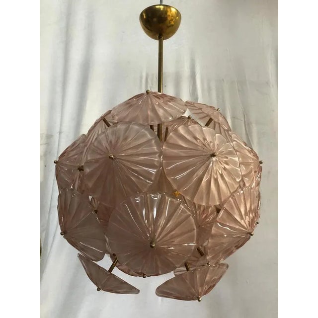Mid-Century Sputnik Chandelier in Murano Glass, 2000s For Sale - Image 9 of 9