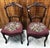 Wood Late 19th Century American Victorian Needlepoint Parlor Side Chairs- a Pair For Sale - Image 7 of 9
