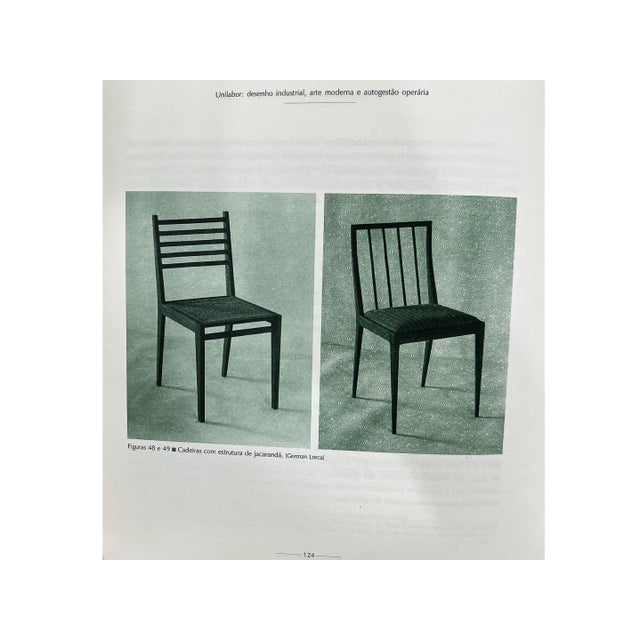 Set of Six Brazilian Modern Dining Chairs in Rosewood & Leather by Geraldo De Barros, Unilabor, 1950s For Sale - Image 13 of 14
