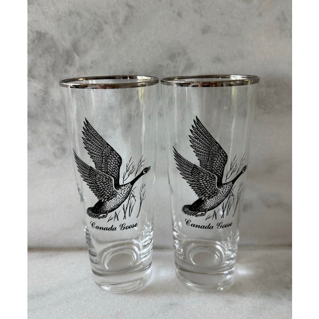 Vintage Federal Glass "Sportsman" Series Highball Glasses - Set of 8 For Sale In Austin - Image 6 of 10