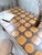 Rattan Ceramic Table, 1950s For Sale - Image 11 of 18
