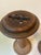 Wood Vintage Industrial Mill Spools - Pair For Sale - Image 7 of 7