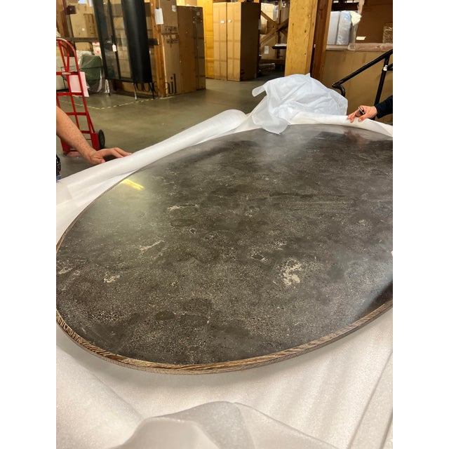 Bluestone Oval Dining Table For Sale - Image 11 of 11