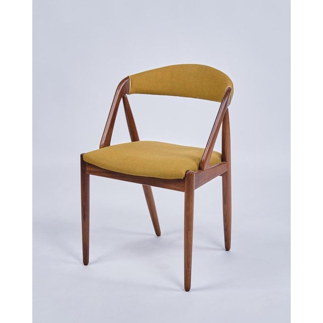 1960s Vintage Model 31 Dining Chairs in Teak by Kai Kristiansen, 1960s, Set of 6 For Sale - Image 5 of 10