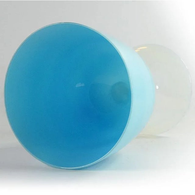 1970s Italian Glase Vase from Empoli, 1970s For Sale - Image 5 of 7