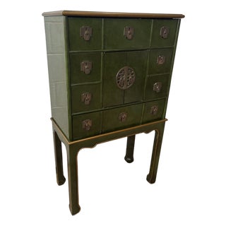 Mid-Century Chinese Ming Style Lingerie / Storage / Jewelry Cabinet For Sale