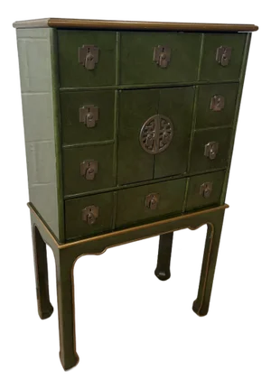 Mid-Century Chinese Ming Style Lingerie / Storage / Jewelry Cabinet
