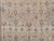 Antique Bijar Carpet Oriental Carpet, Handmade, Ivory, Coral, Light Blue, Taupe For Sale In New York - Image 6 of 17