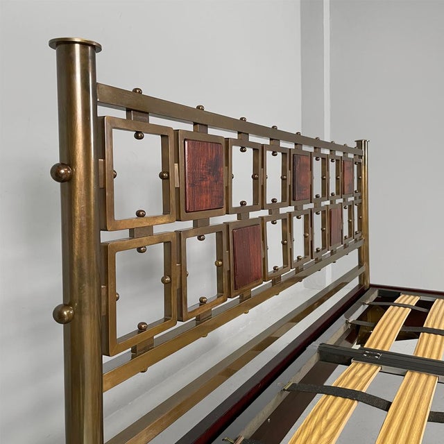 Mid-Century Modern Italian Bed by Osvaldo Borsani, 1950s For Sale - Image 6 of 18